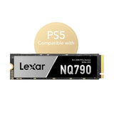 LEXAR NQ790 4TB M.2 2280 PCIe Gen4x4 NVMe SSD Upto 7000MB/S