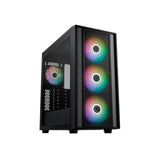 Cooler Master Mb600 Argb Mid Tower Case - Black