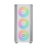 Cooler Master Mb600 Argb Mid Tower Case - White