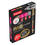 Luxor- Metallic Paint Marker 6 Assorted Marker