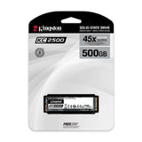 Kingston 500GB M.2 2280 NVMe KC2500 SSD Hard Drive (SKC2500M8/500G)