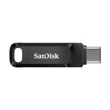 Sandisk Ultra Dual Drive Go Flash Drive – 128Gb/ 400Mb/S/ Usb 3.1 Gen 1/ Usb-C/ Black