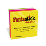 Fantastick Sticky Notes 3X3 5 Colors
