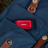 Kingston XS1000R 1TB USB 3.2 Gen 2 Portable Pocket-Sized SSD - Red