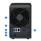 Synology DiskStation DS223 2 Bay Network & Cloud Storage (Diskless)