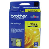 خرطوشة حبر أصفر من Brother LC 67