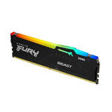 Kingston Fury Beast RGB 32GB (1x32GB) DDR5 6400MT/s CL32 Desktop Memory -Black