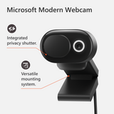 Microsoft Modern Webcam - 1080p / 30fps / USB 2.0 / Black - Webcam