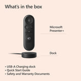 Microsoft Presenter + Presentation Remote Control - Matte Black