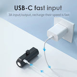 بطارية Engage 5000 مللي أمبير بمنفذ Lightning فائقة الصغر مع مصباح يدوي (18 واط) 8954526522207