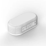 مكبر صوت بلوتوث متعدد الوظائف وساعة منبه رقمية مع إضاءة RGB