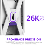 Nzxt Lift Elite Wireless Gaming Mouse White