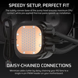 Corsair Nautilus 360 Rs Lcd Liquid Cpu Cooler - Black