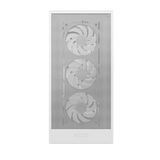 Nzxt H5 Flow Rgb (2024) Compact Mid-Tower Atx Case With Rgb Fans - White