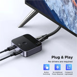 UGreen 2-in-1 Out 4K@60Hz Type-C HDMI Switch