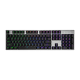 Cooler Master Sk653 Rgb Wireless Low Profile Mechanical Red Switch Keyboard Black