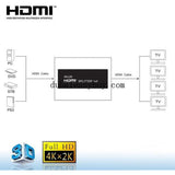 1 In 4 Out Hdmi Splitter 4K2K-Adapter-Other-Star Light Kuwait