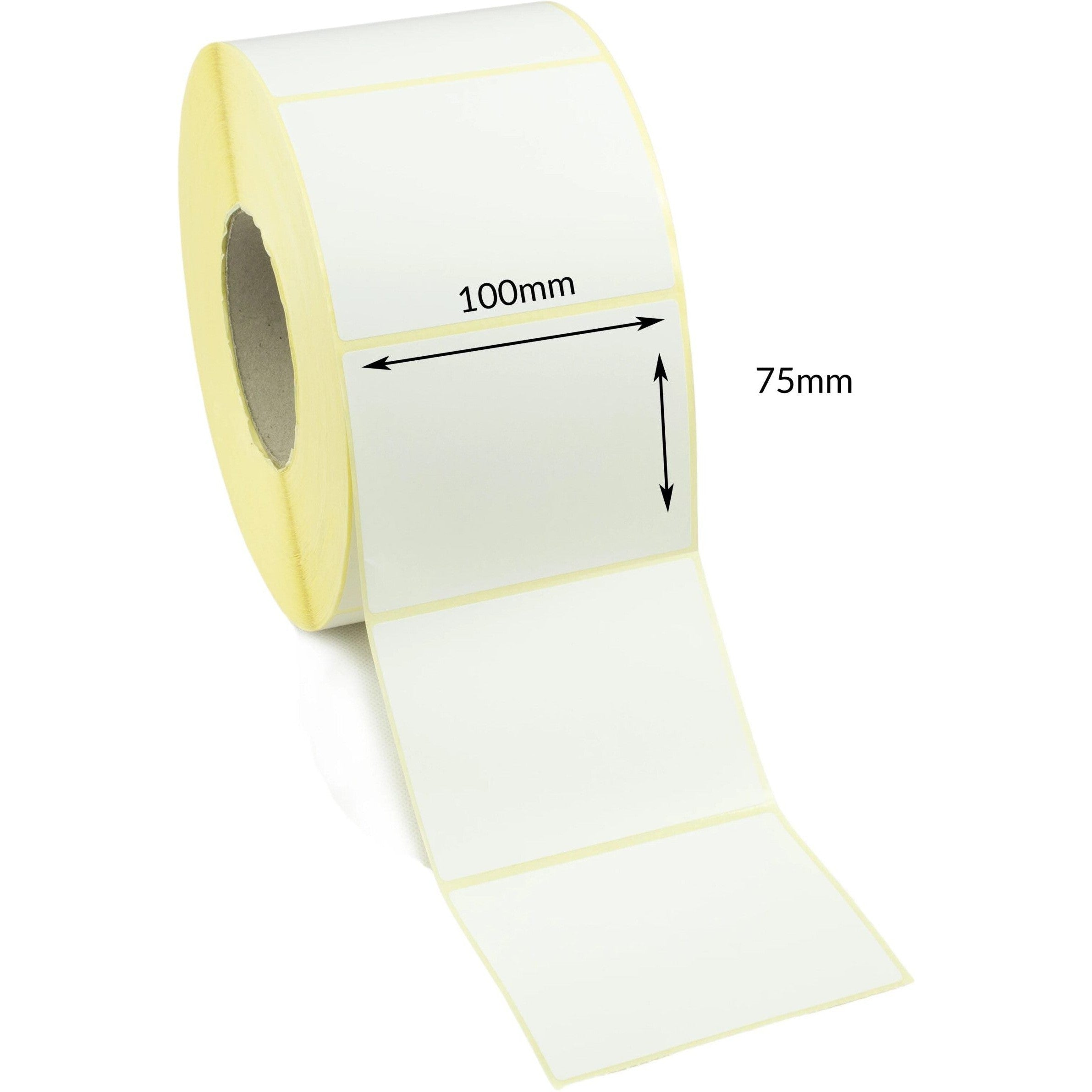 100 Mm × 75 Mm Barcode Label Roll | Star Light Kuwait