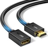 كابل تمديد HDMI ذكر إلى أنثى من UGREEN (طوله متران)