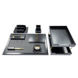 Wooden Desk Organizer Set 109 - Set of 8