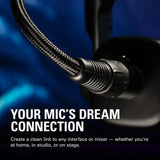 Elgato XLR Microphone Cable, 3m/10 ft length - Black
