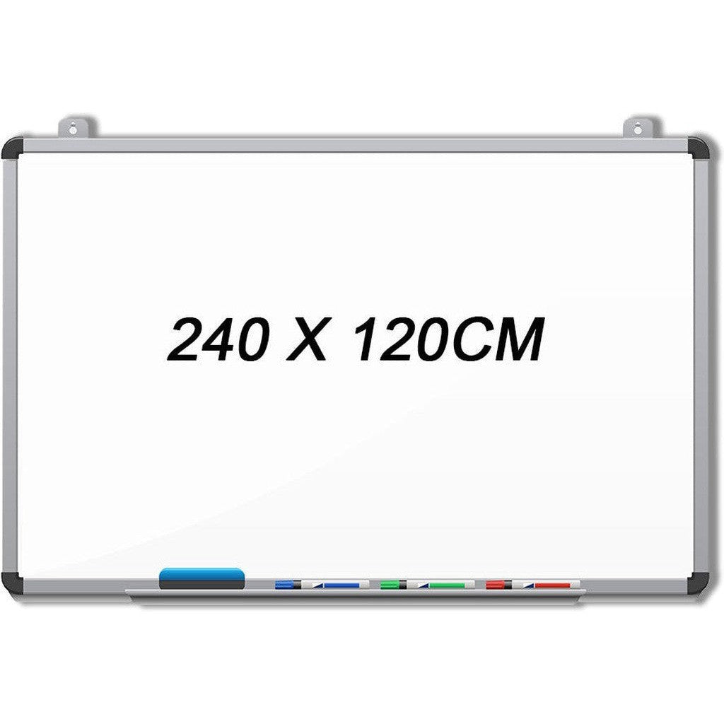120 Cm X 240 Cm Whiteboard-Stationery Cork Boards-Other-Star Light Kuwait