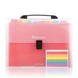 13 Pocket Rainbow Index Document File
