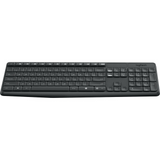 Logitech Mk235 - 2.40Ghz Up To 10M Optical Wi-Fi Arb/Eng Keyboard & Mouse Combo