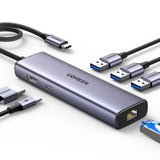 UGreen 6 in 1 USB C Hub 100W PD 4K HDMI Adapter