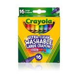 Crayola 16 ct Kids Firs Large Wachable