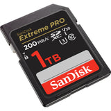SanDisk Extreme Pro SD Card - 1TB / Up to 200MB/s