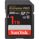 SanDisk Extreme Pro SD Card - 1TB / Up to 200MB/s