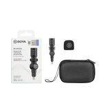 Boya Miniature Condenser Smartphone Mic - Lightning Connector