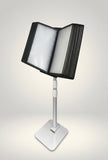 A4 Vertical Reading Rack Plastic Iron Black