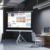 200Cm X 200Cm Projector Screen With Stand, 2M × 2M-Projectors-Other-Star Light Kuwait
