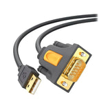 UGreen USB to RS232 DB9 Serial Adapter Cable Black