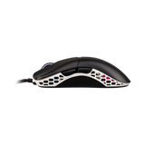 Ducky Feather Rgb Wired Huano Blue Switches Lightweight Gaming Mouse - Black/White