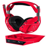Logitech Astro A50X LightSpeed Wireless+Base Station 48KHZ Boom Mic with Flip-to-Mute For Xbox Series X|S,PlayStation5, & PC/Mac -Red