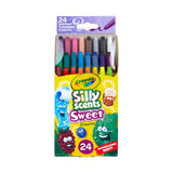 24CT SILLY SCENTS MINI TWISTABLES SCENTED CRAYONS