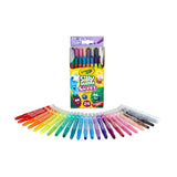 24CT SILLY SCENTS MINI TWISTABLES SCENTED CRAYONS