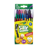 24CT SILLY SCENTS MINI TWISTABLES SCENTED CRAYONS