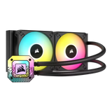 Corsair Icue H100I Elite Capellix Xt Liquid Cpu Cooler - Black