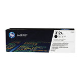 Hp 312A Black Original Laserjet Toner Cartridge, Cf380A