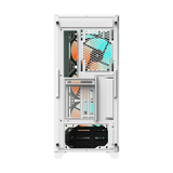Gigabyte C301Gw V2 4 Rgb Fans Mid Tower Case White