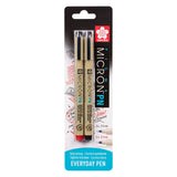 Sakura Pigma Micron Pen Black Rd Blister 2