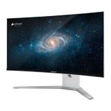Corsair Xeneon 34 Inch 240Hz Wqhd Hdmi 2.1 0.03Ms Qd-Oled Curved Gaming Monitor - White