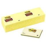 3M Post It Super Sticky Notes Yellow(3X5 Inch)-Accessories And Organizers-3M Scotch-Star Light Kuwait