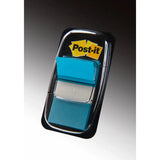عبوة اقتصادية من أعلام 3M Post-it، أزرق، عرض 1 بوصة، 50 علمًا/موزع