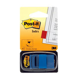 عبوة اقتصادية من أعلام 3M Post-it، أزرق، عرض 1 بوصة، 50 علمًا/موزع