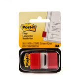 3M Post-it Flags Value Pack, Red, 1 in Wide, 50/Dispenser